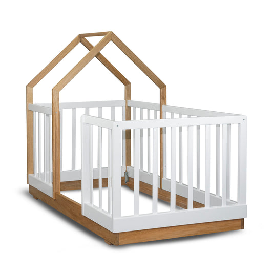 CAMA CUNA  TESORY BLANCO NATURAL