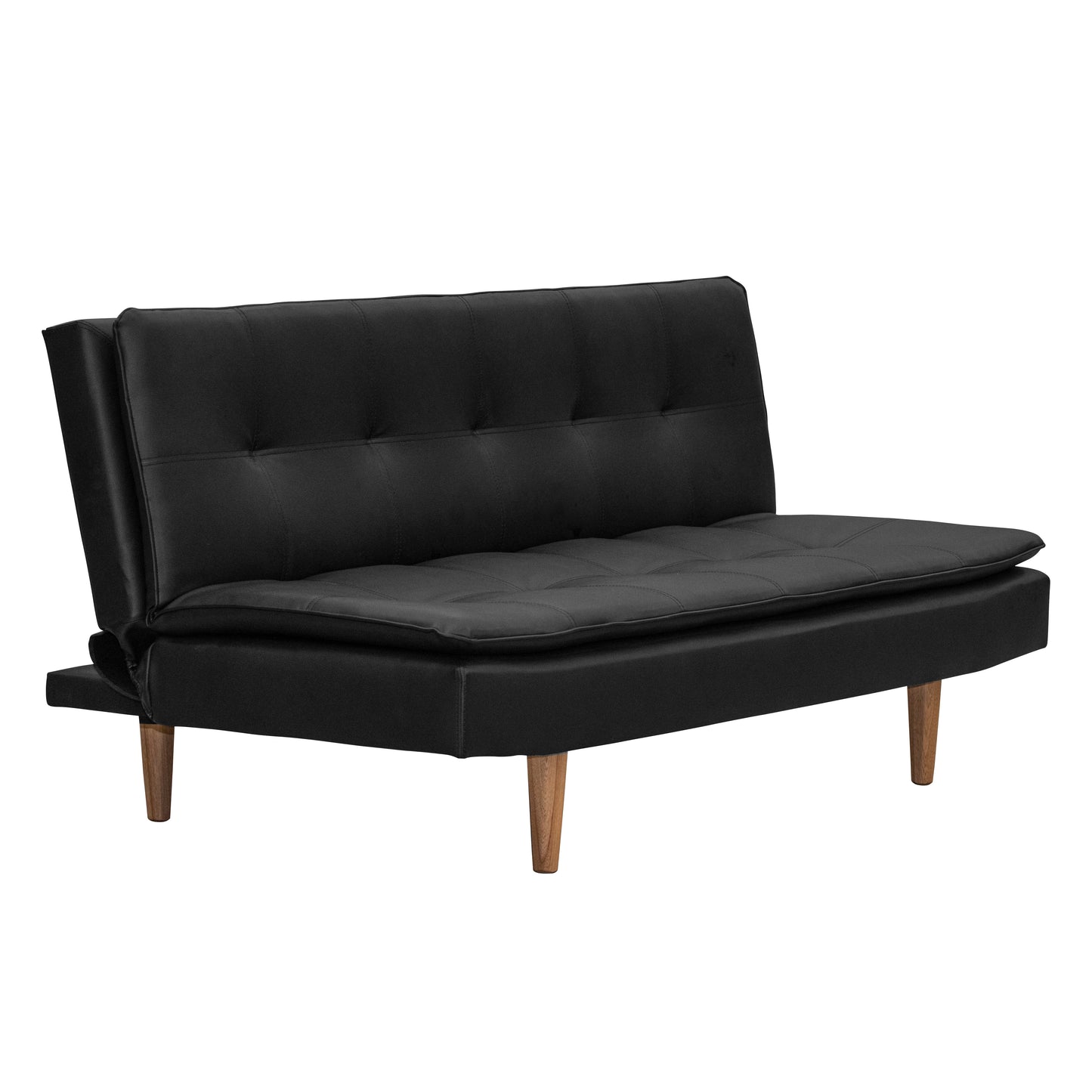 SOFA CAMA BELLINI   TIPO SINTETICO NEGRO