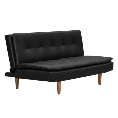 SOFA CAMA BELLINI   TIPO SINTETICO NEGRO