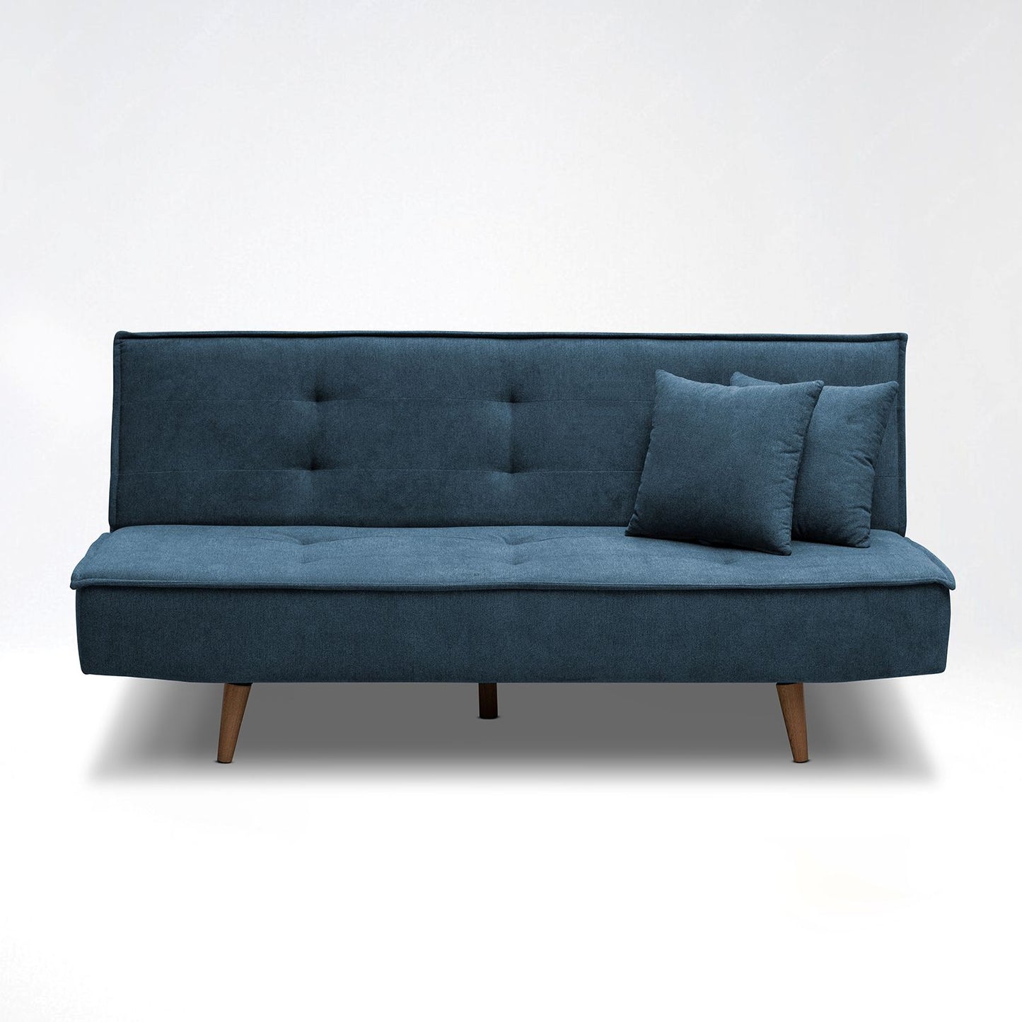 SOFA CAMA BELLINI  2.0  MICROFIBRA AZUL