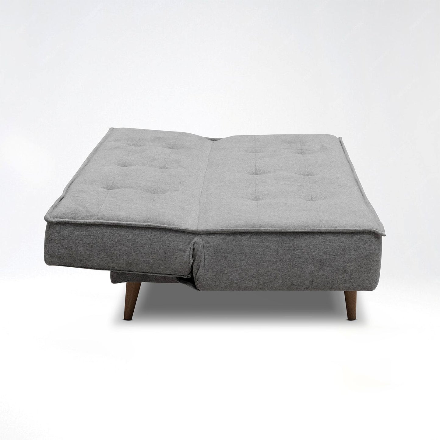 SOFA CAMA BELLINI  2.0  MICROFIBRA PLATA