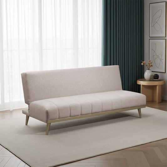 SOFA CAMA  BOB  MICROFIBRA CAMEL