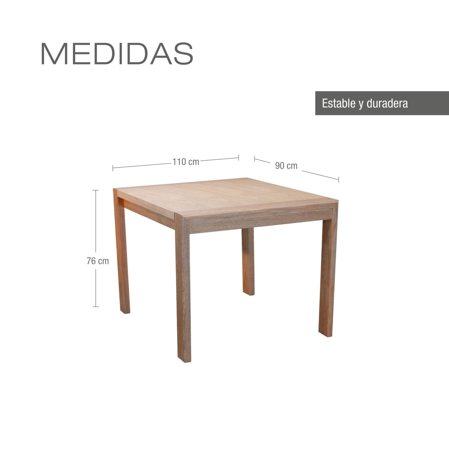 COMEDOR 4 PUESTOS MANHATTAN NATURAL NATURAL MICROFIBRA CAMEL