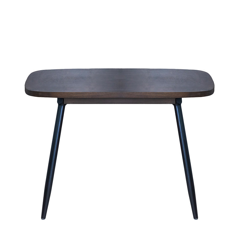 MESA COMEDOR 4 PUESTOS NOVA MADERA OSCURO NEGRO
