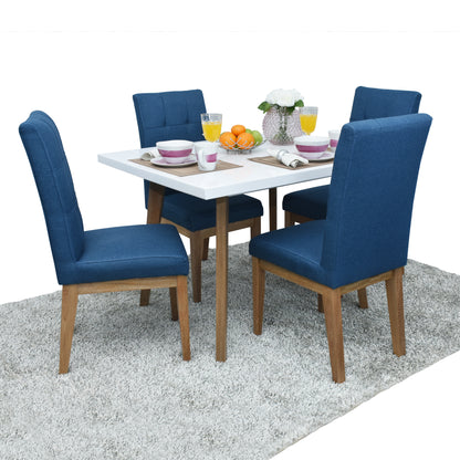 COMBO SEÚL COMEDOR 4P + SOFÁ 2P + ENVÍO GRATIS