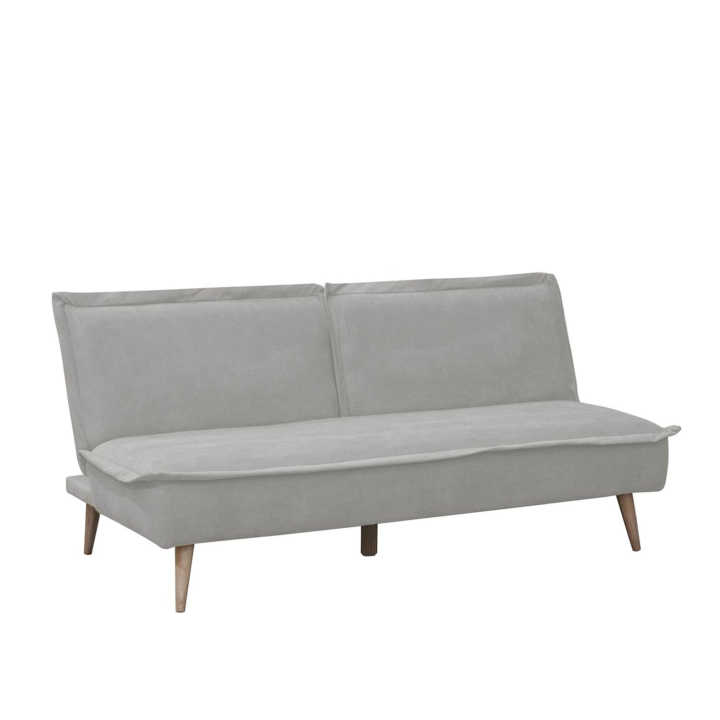 SOFA CAMA DALLAS  MICROFIBRA PLATA