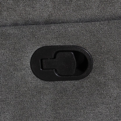 Silla Reclinable Alexa Microfibra Gris Plomo