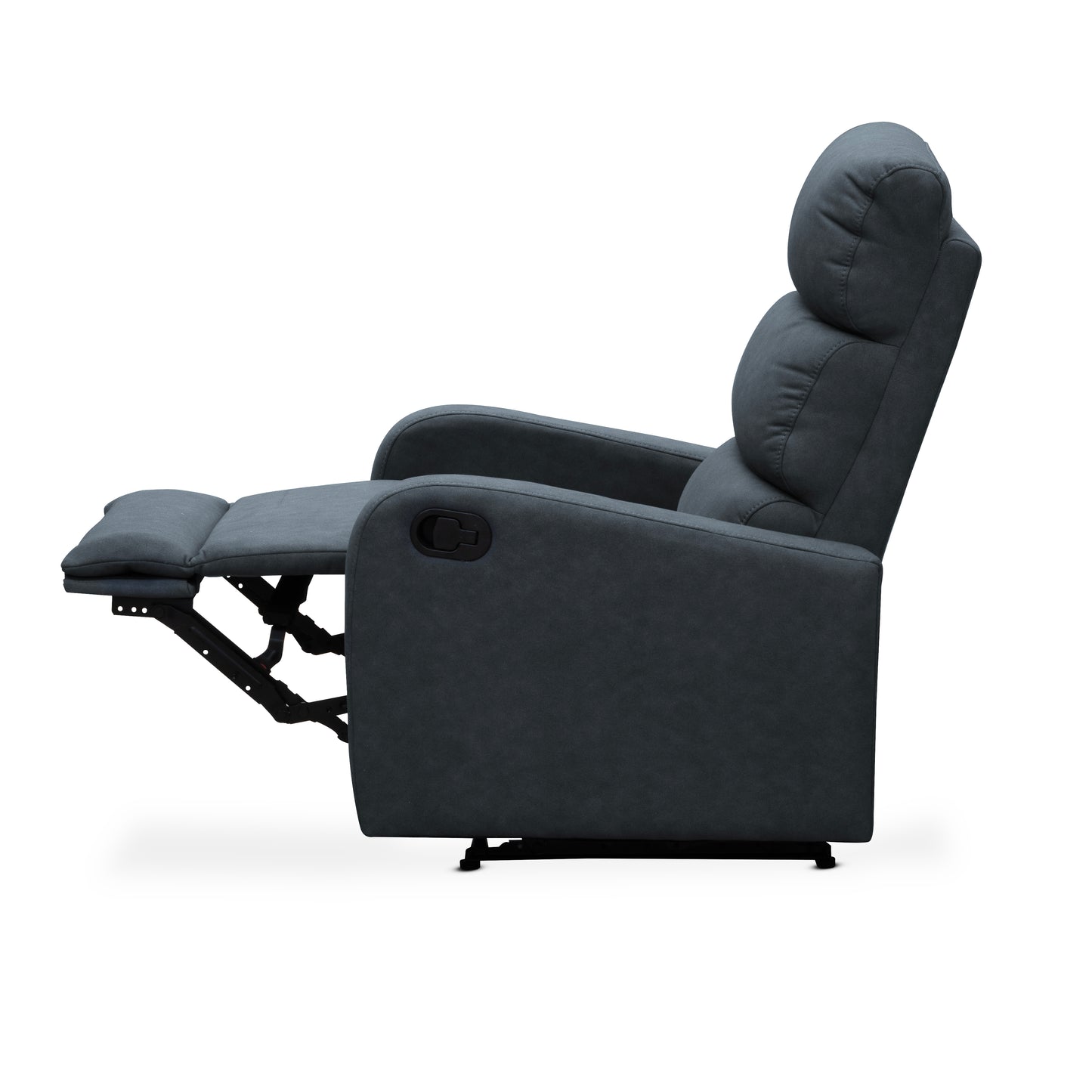 SILLA RECLINABLE ESTÁTICA PEKIN  1 PUESTO  SINTETICO NEGRO