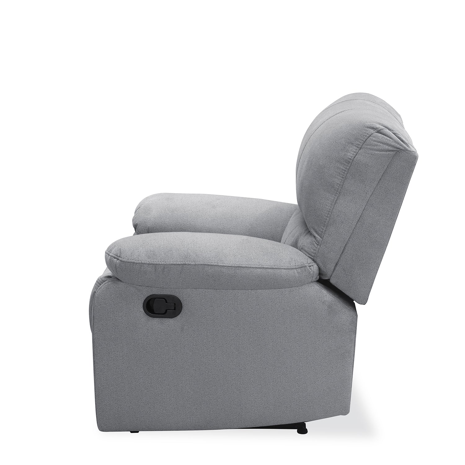 Silla reclinable Gales gris plata
