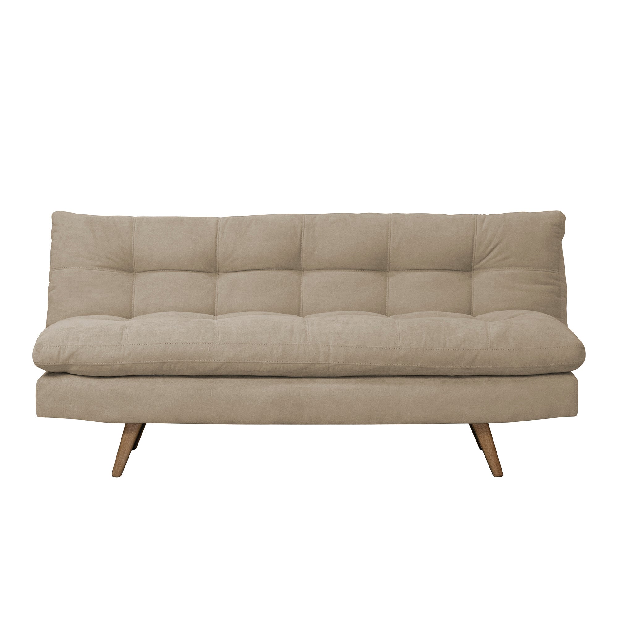 Sofa cama zur natural microfibra camel