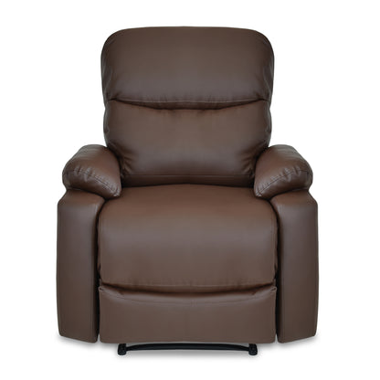 Silla reclinable velara 1 puesto sintético chocolate masaje