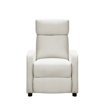 SILLA RECLINABLE DALY ESTATICA MICROFIBRA CRUDO