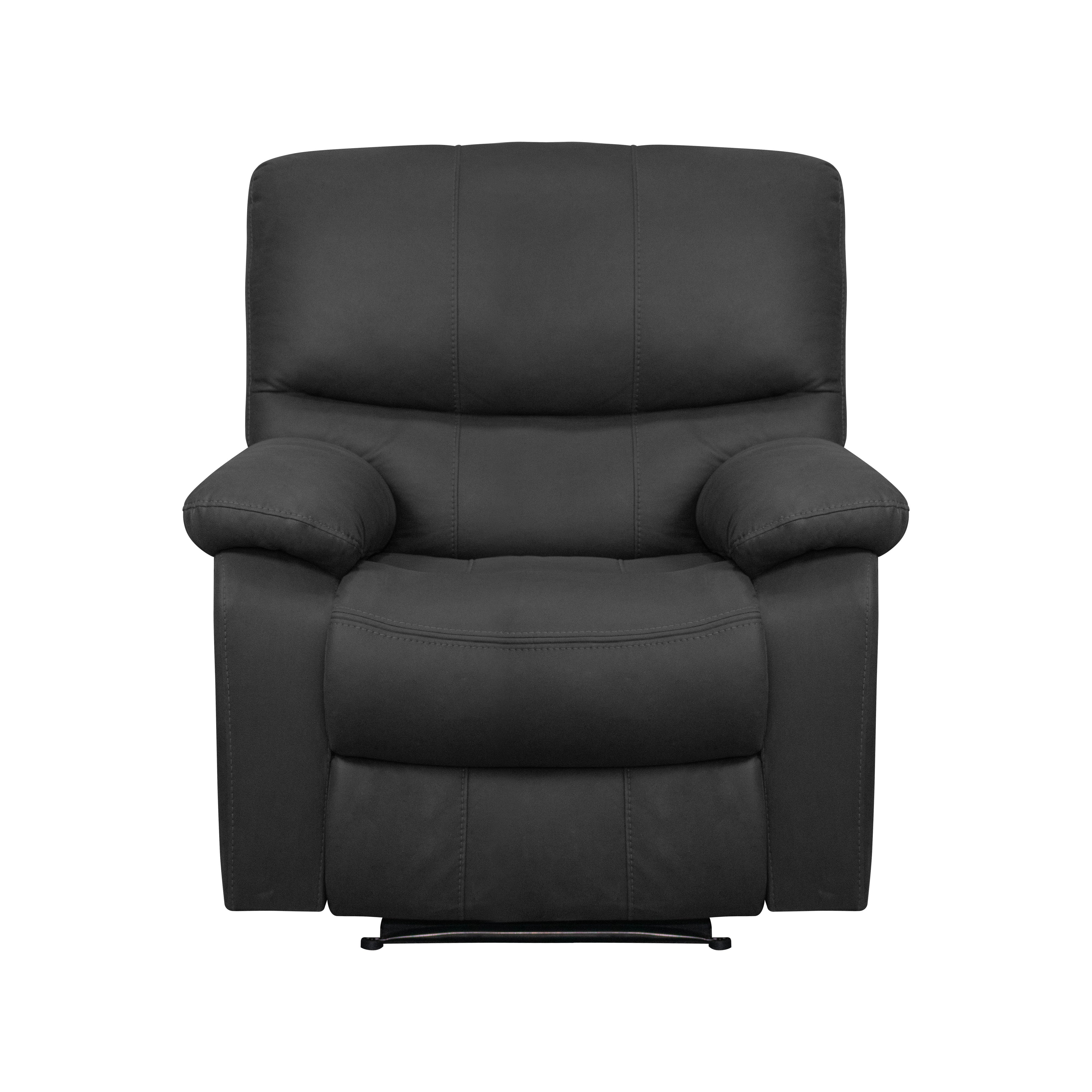 Silla reclinable gall 1 puesto estática tipo sintetico gris plomo