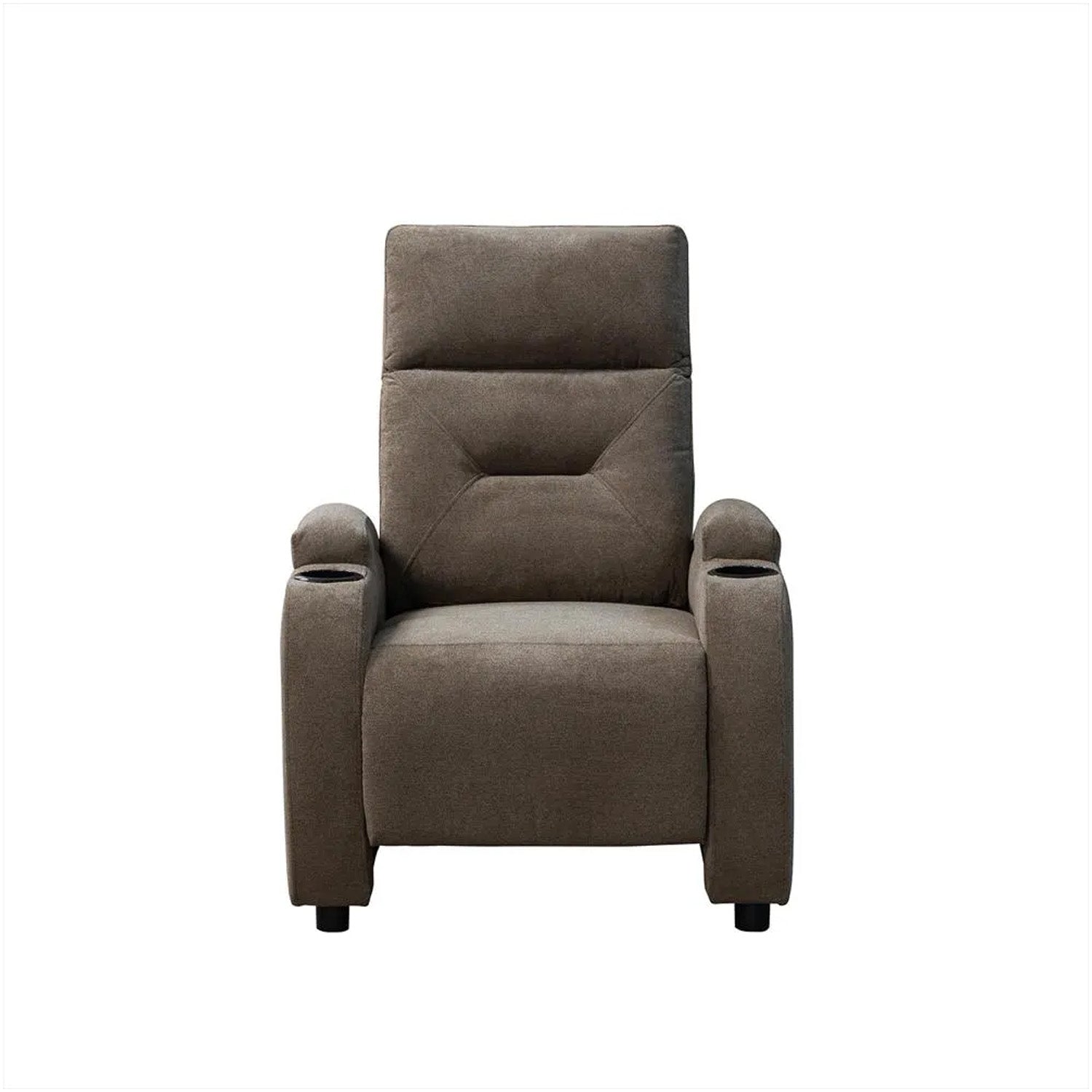 Silla reclinable logan 1 puesto estatico microfibra Taupe