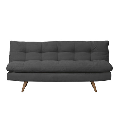 Sofa cama zur natural microfibra plomo