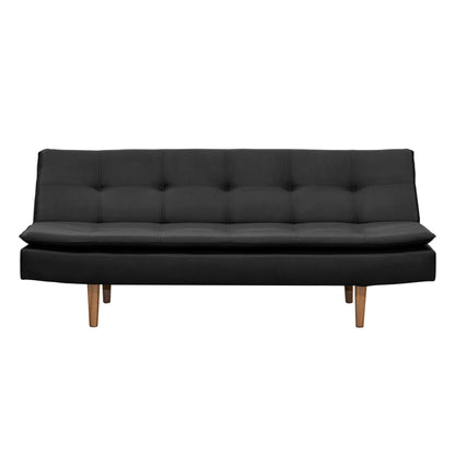 SOFA CAMA BELLINI   TIPO SINTETICO NEGRO