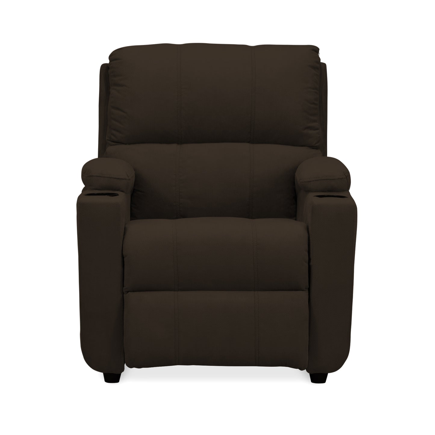 SILLA RECLINABLE ALAN  1 PUESTO  MICROFIBRA CHOCOLATE