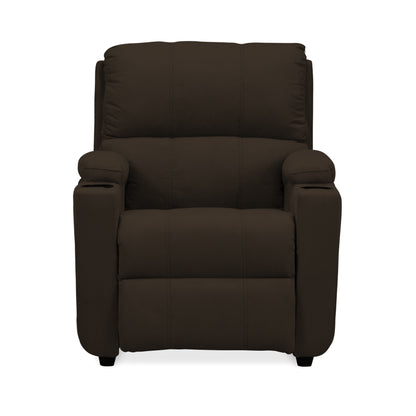 SILLA RECLINABLE ALAN  1 PUESTO  MICROFIBRA CHOCOLATE