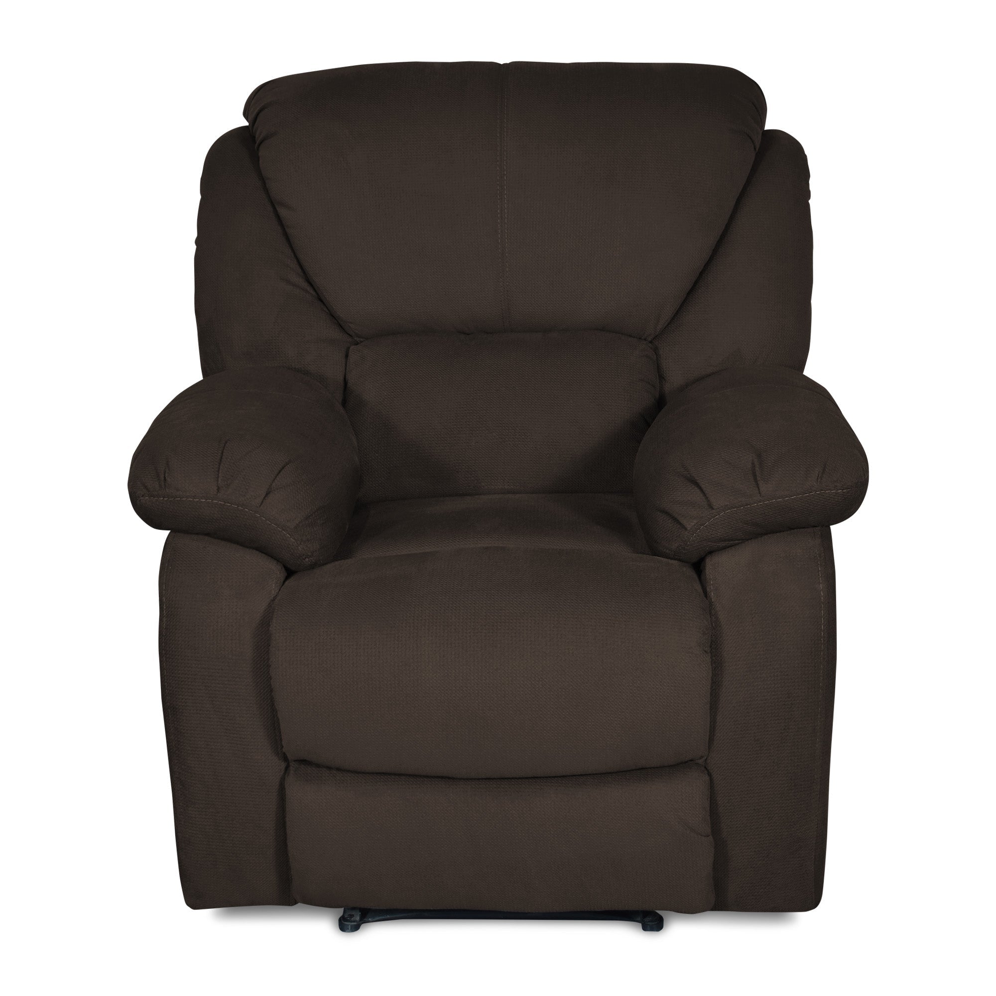 Silla reclinable ohio estatica microfibra chocolate
