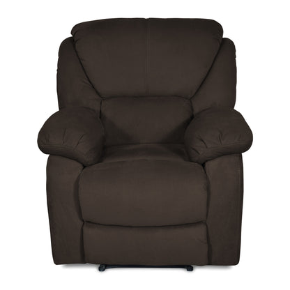 SILLA RECLINABLE OHIO ESTATICA MICROFIBRA CHOCOLATE