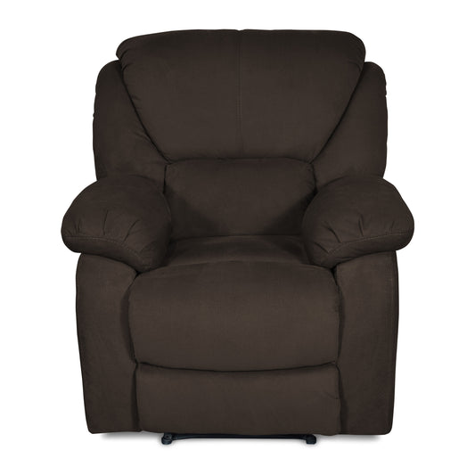 SILLA RECLINABLE OHIO ESTATICA MICROFIBRA CHOCOLATE
