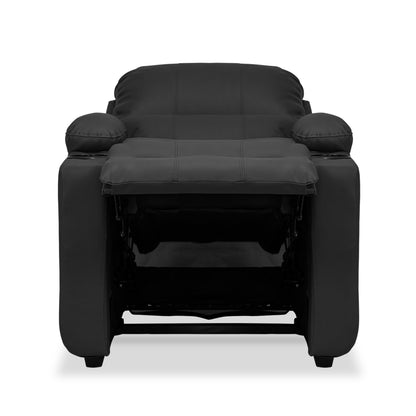 SILLA RECLINABLE ALAN  1 PUESTO  ROMA NEGRO
