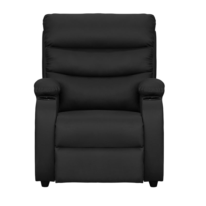 Silla reclinable trevi 1 puesto sintetico negro