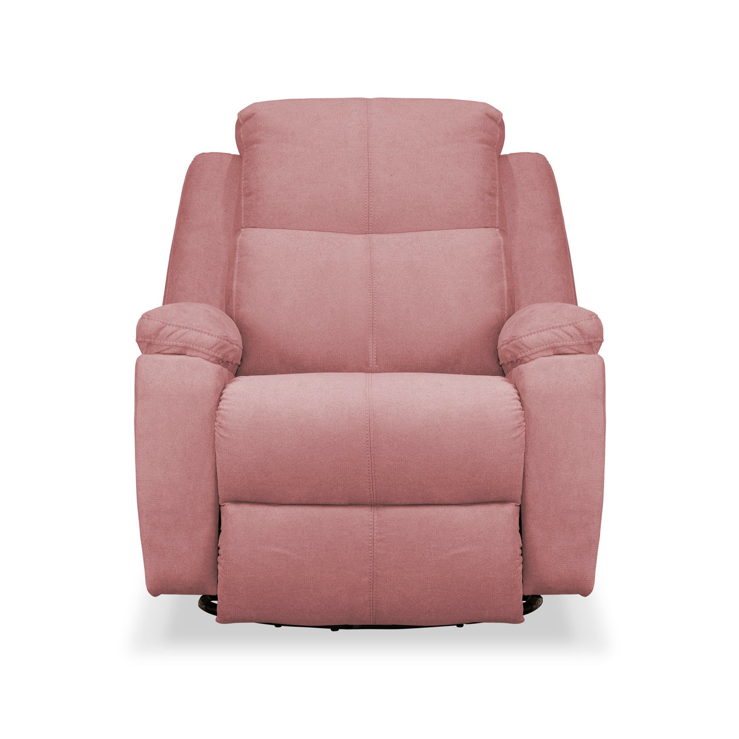 SILLA RECLINABLE MARSELLA 1P GIRATORIA/MECEDORA MICROFIBRA ROSA
