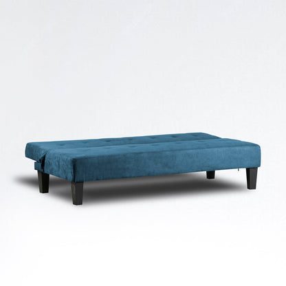 SOFA CAMA ALEK    MICROFIBRA  AZUL