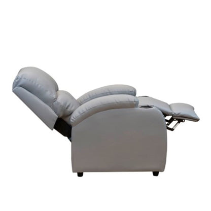 SILLA RECLINABLE AMBER  ESTATICA SINTETICO GRIS