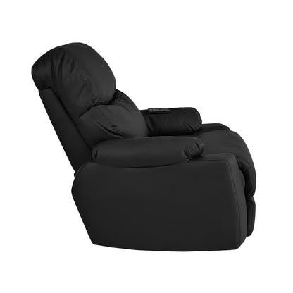 Silla reclinable velara 1 puesto sintetico negro masaje