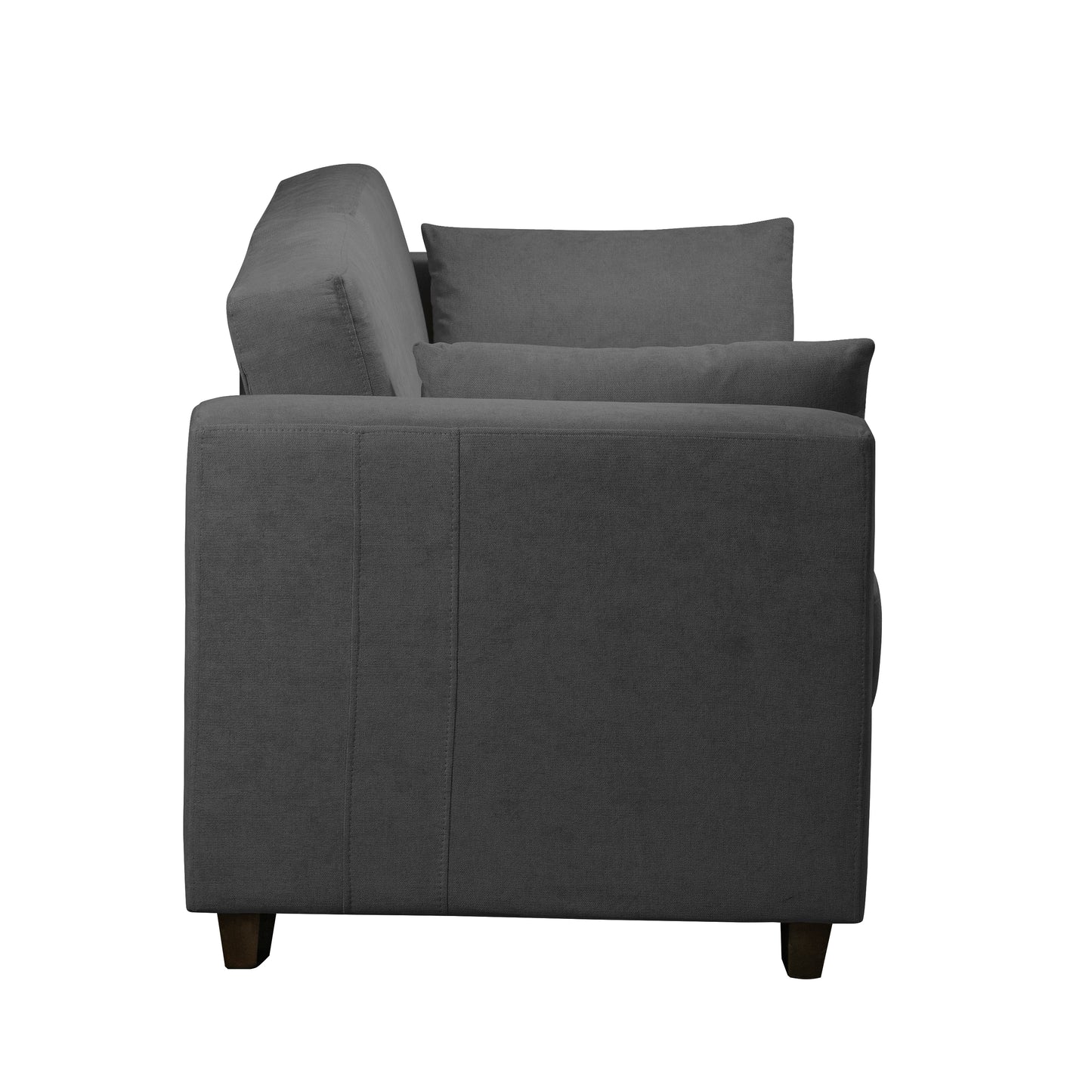 SOFA CAMA HUNTER MICROFIBRA GRIS PLOMO