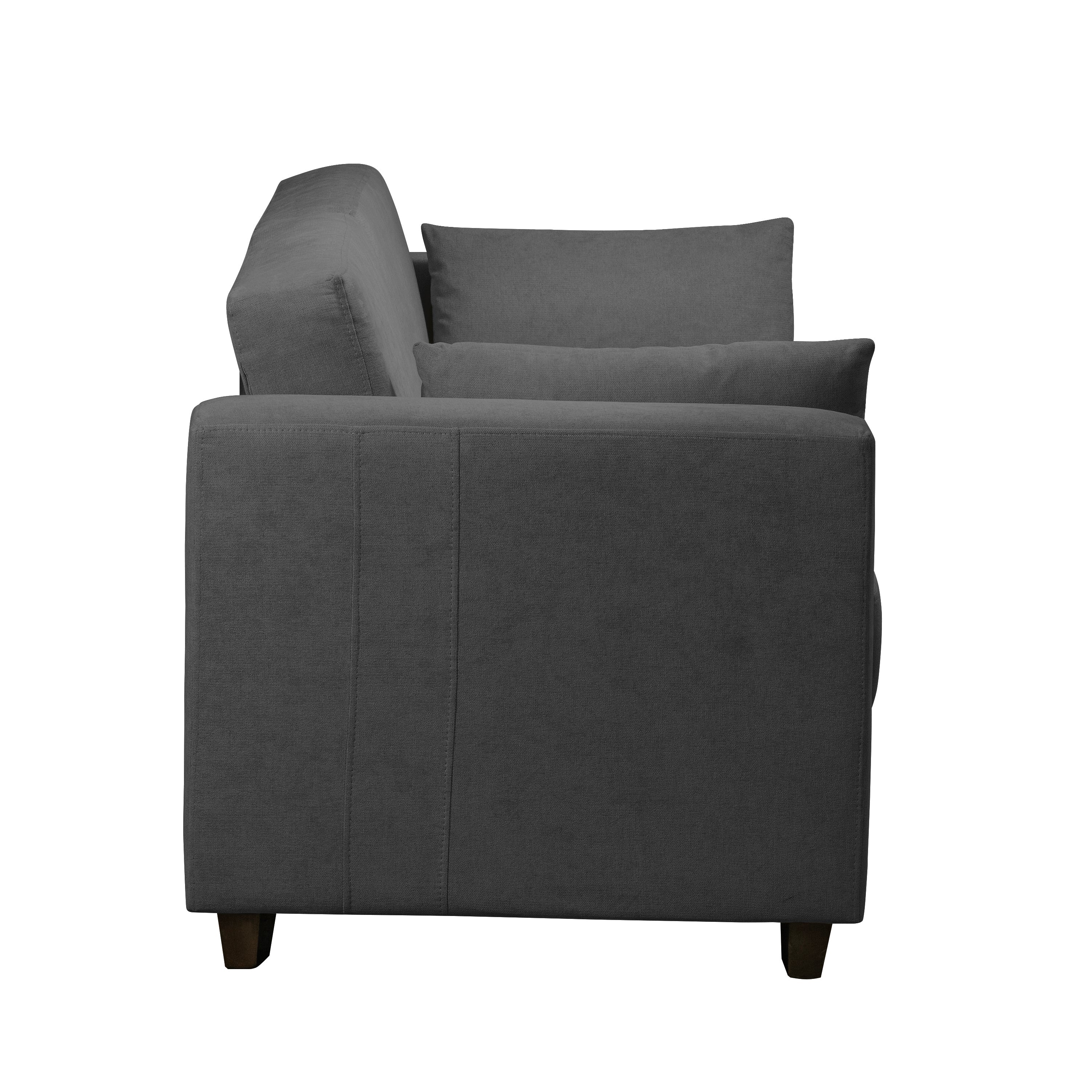 Sofa cama hunter microfibra gris plomo