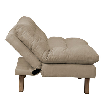 Sofa cama zur natural microfibra camel