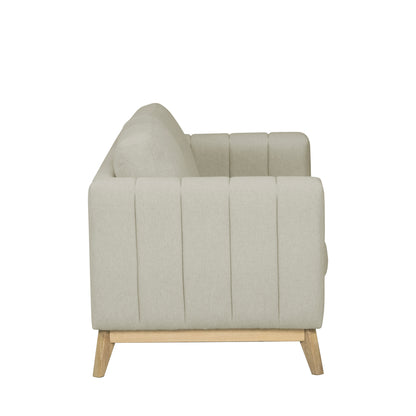 SOFA 3 PUESTOS REGINA MICROFIBRA BEIGE
