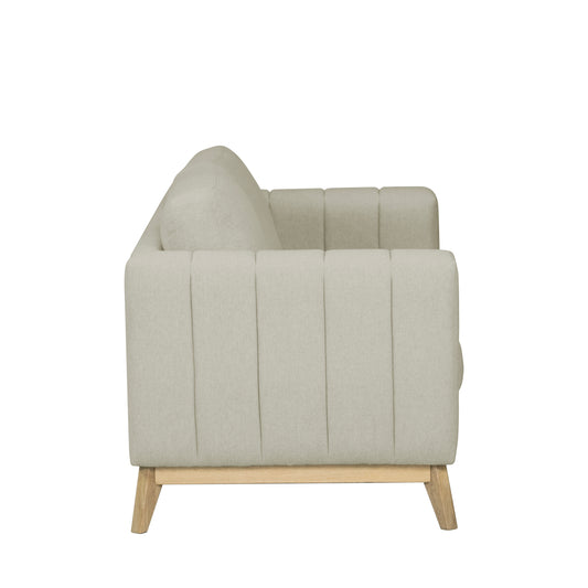 SOFA 3 PUESTOS REGINA MICROFIBRA BEIGE