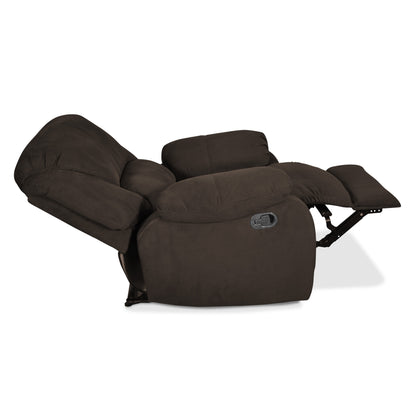 SILLA RECLINABLE OHIO ESTATICA MICROFIBRA CHOCOLATE