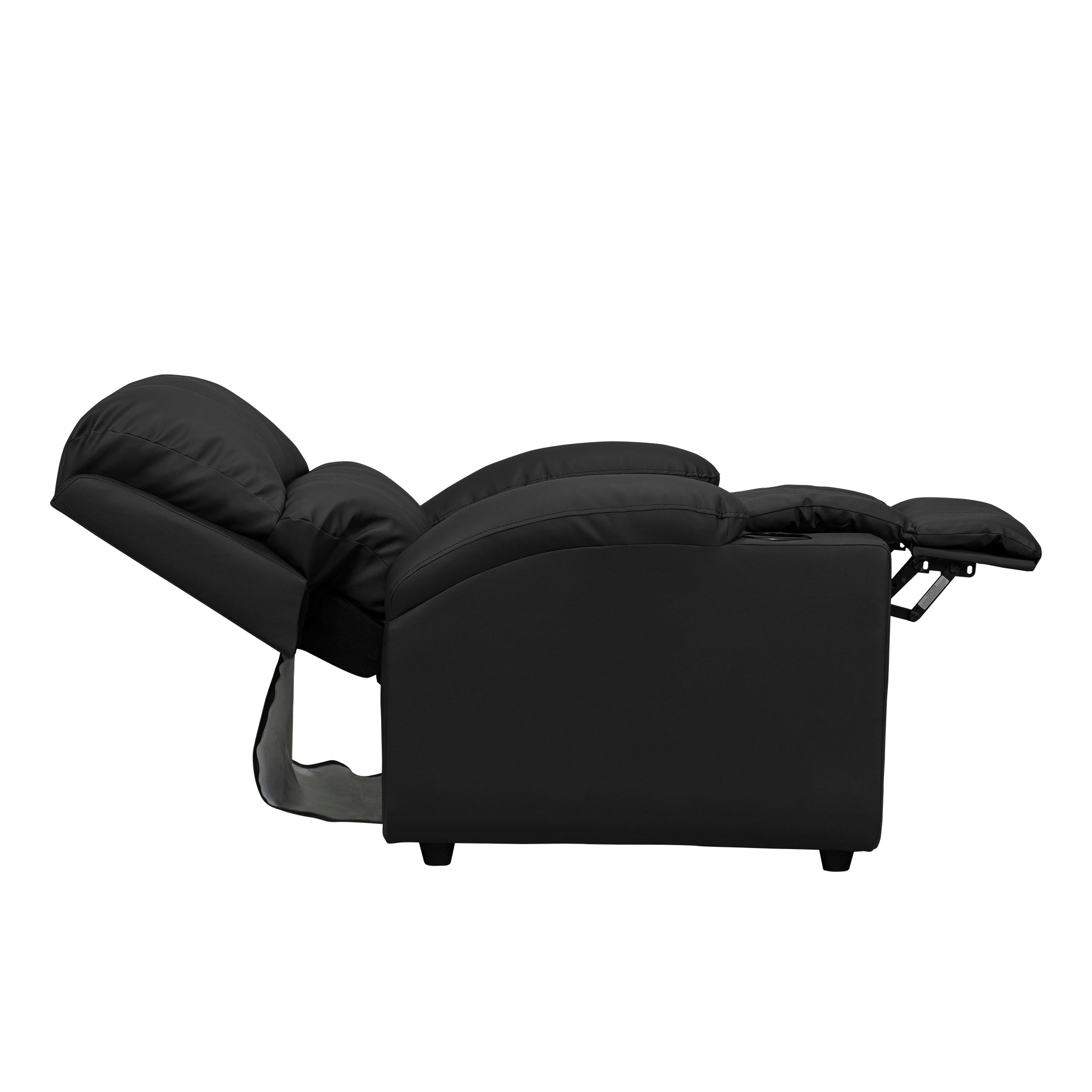 Silla reclinable alan 1 puesto cuero sint negro