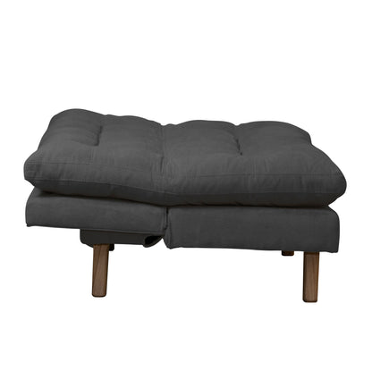 Sofa cama zur natural microfibra plomo