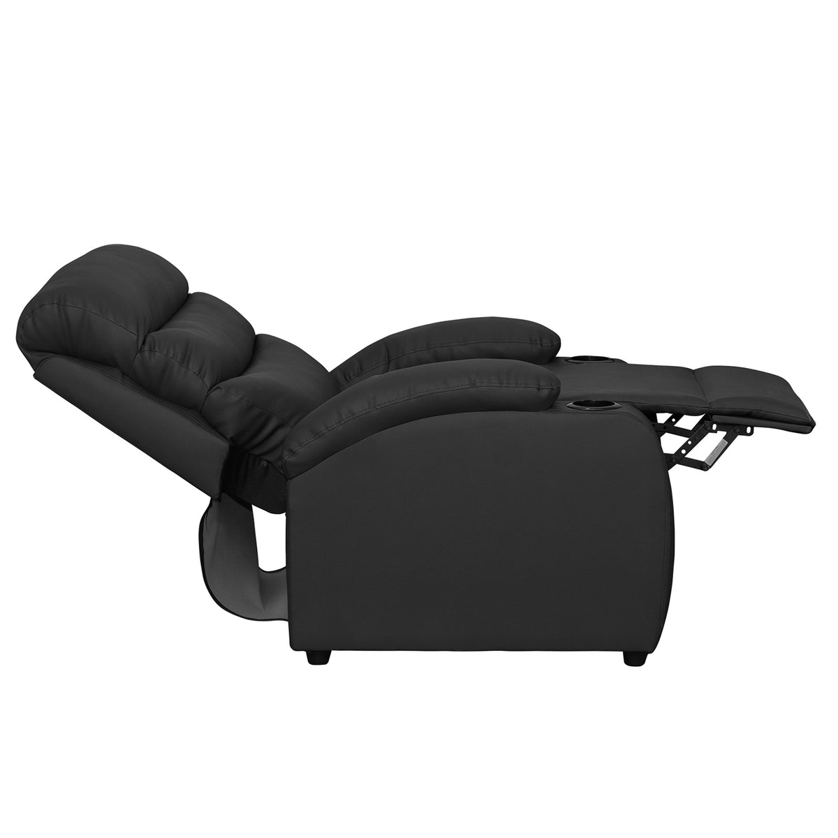 Silla reclinable trevi 1 puesto sintetico negro