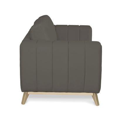 SOFA 2 PUESTOS REGINA MICROFIBRA TAUPE