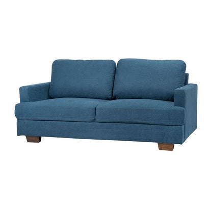 SOFA MADISON 3  PTOS  MICROFIBRA AZUL