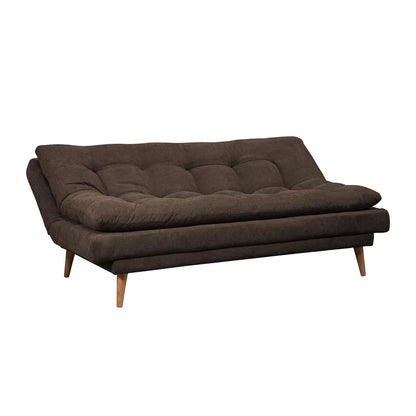 SOFA CAMA NANTES MICROFIBRA  CHOCOLATE