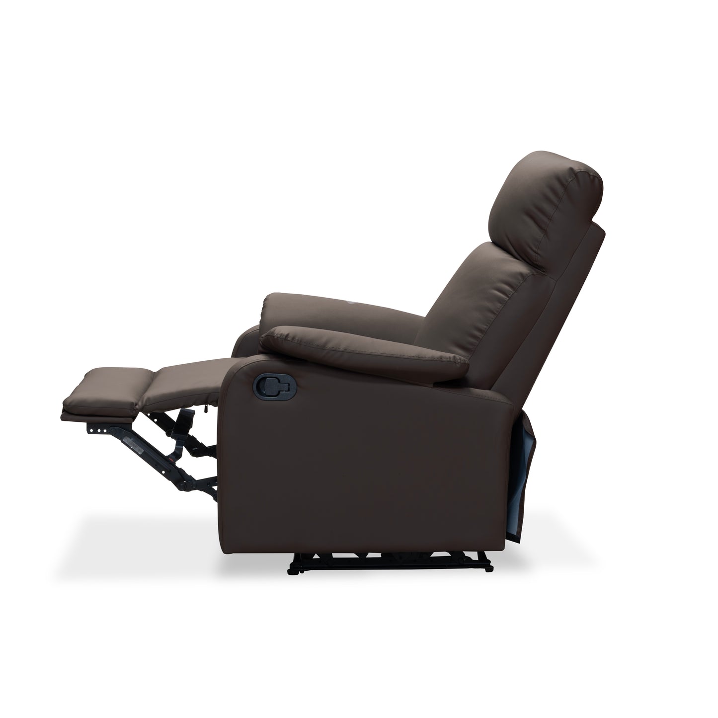SILLA RECLINABLE VELVET  1 PUESTO SINTETICA CHOCOLATE