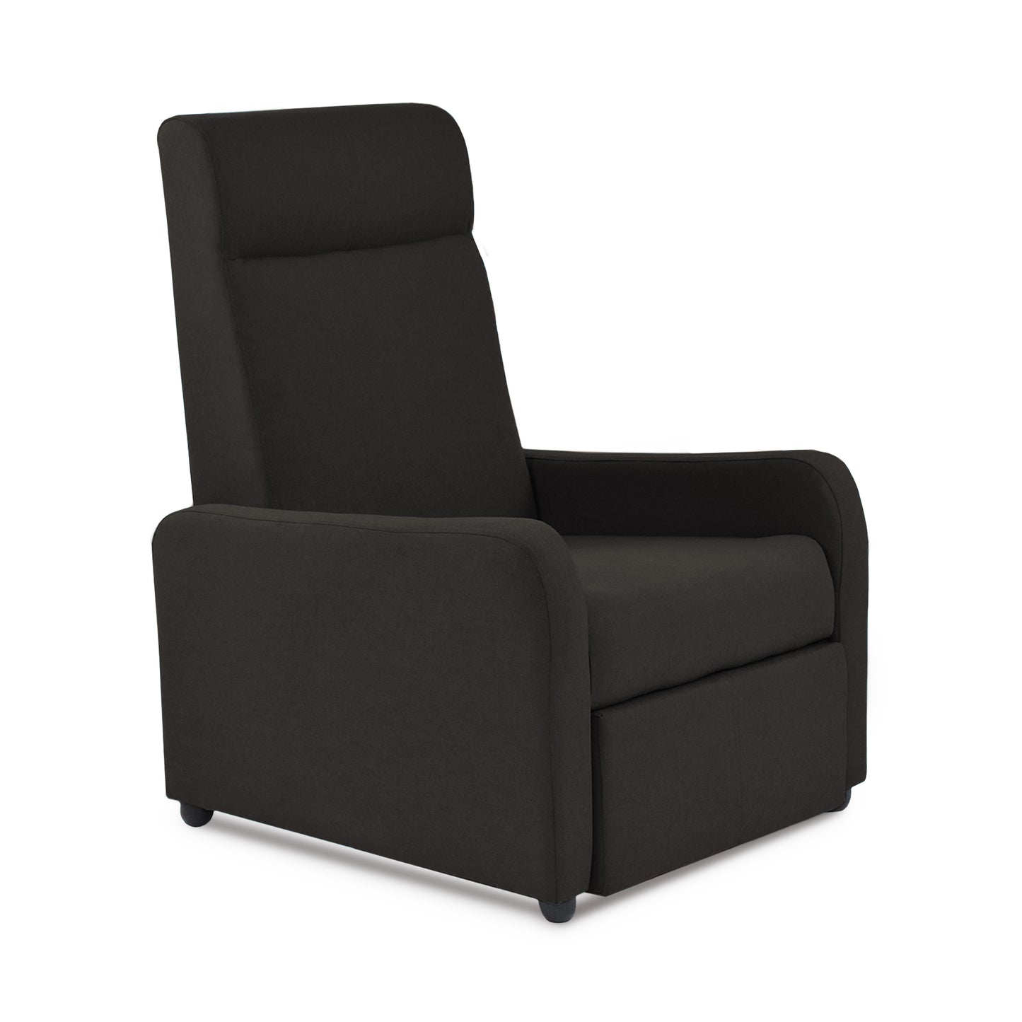 SILLA RECLINABLE PRAXIS MICROFIBRA CHOCOLATE