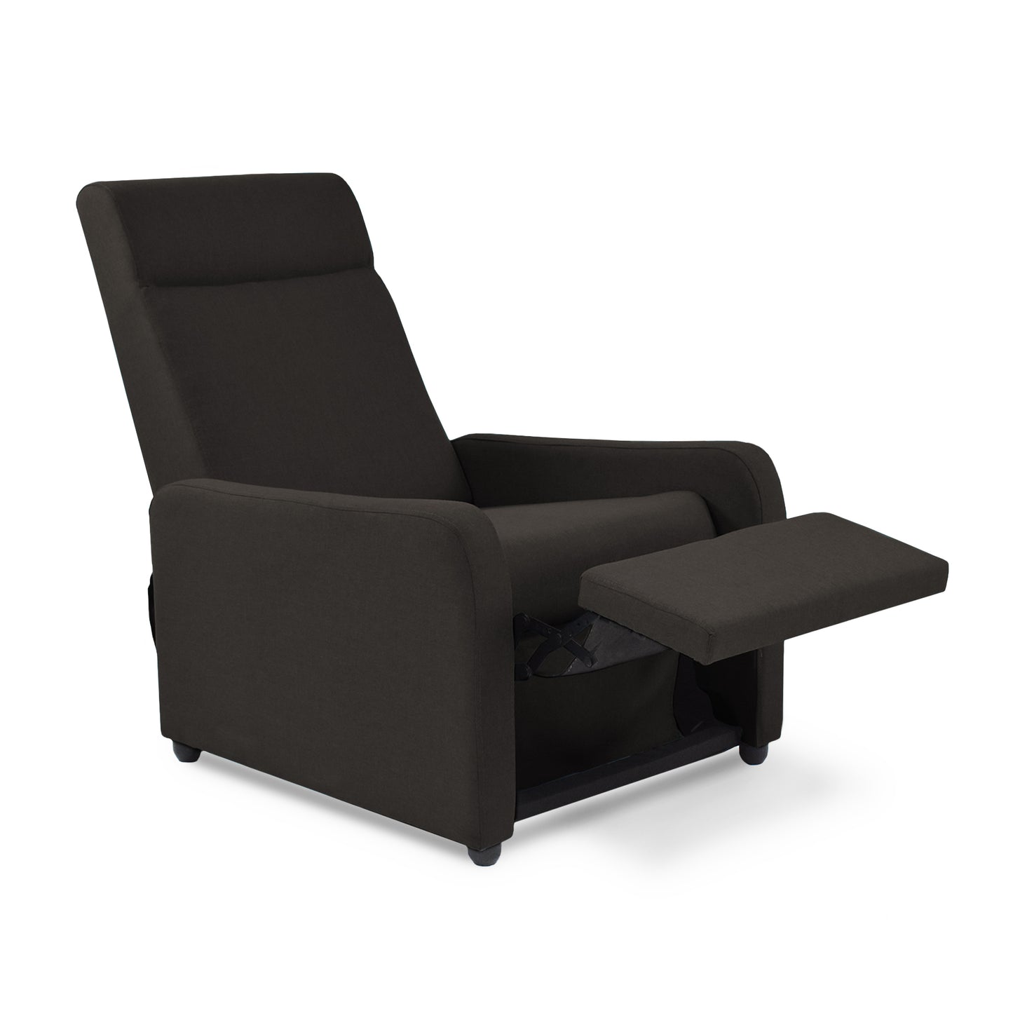 SILLA RECLINABLE PRAXIS MICROFIBRA CHOCOLATE