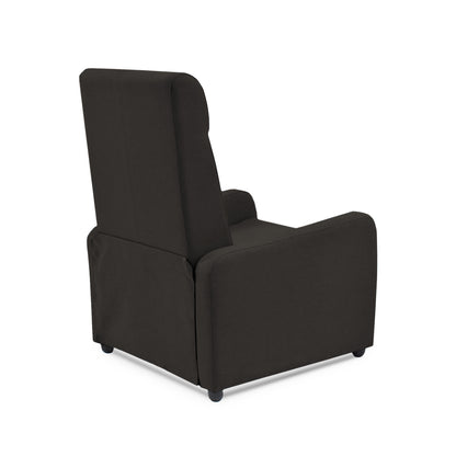 SILLA RECLINABLE PRAXIS MICROFIBRA CHOCOLATE