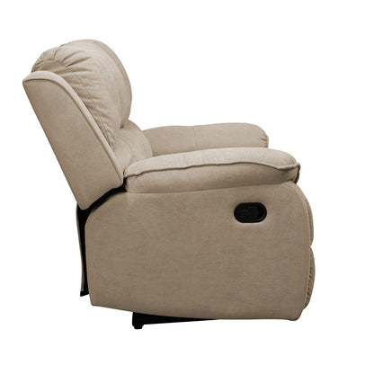 Sofa reclinable tokio 2p microfibra camel