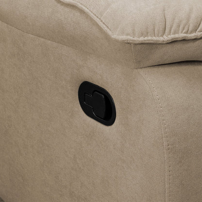Sofa reclinable tokio 2p microfibra camel