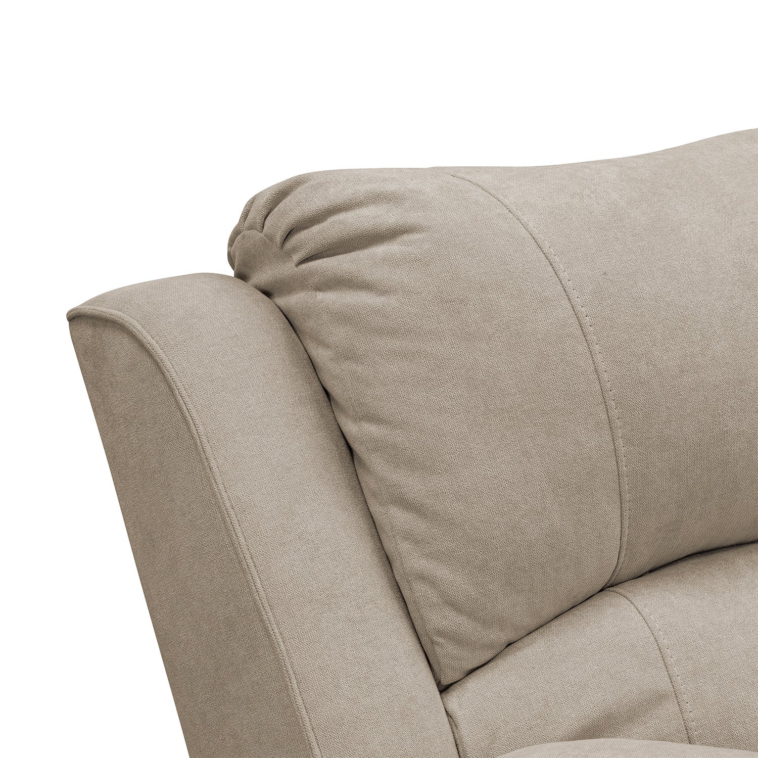 Sofa reclinable tokio 2p microfibra camel
